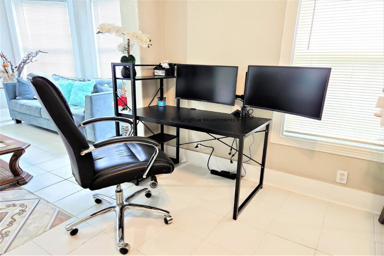 Casaazul-2605A-Couples Retreat By Beach & Pleasure Pier 1 Block Away- 2Bed 2Bath- 7 Minutes To Cruise Terminal Galveston Exterior photo